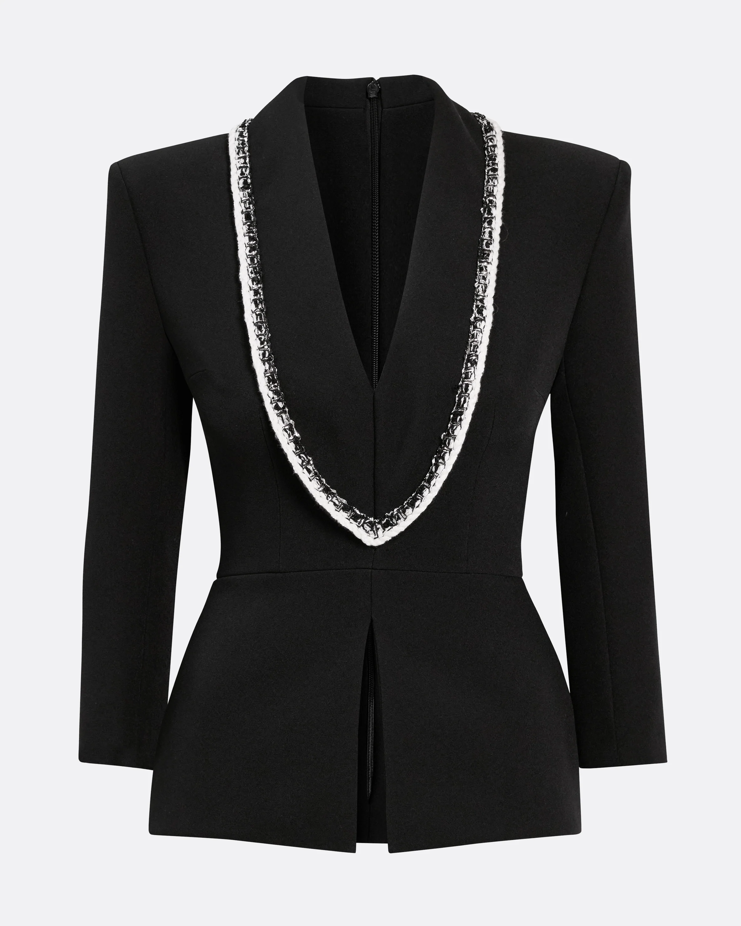 Adelina Top in Black with Greyscale - Image 8