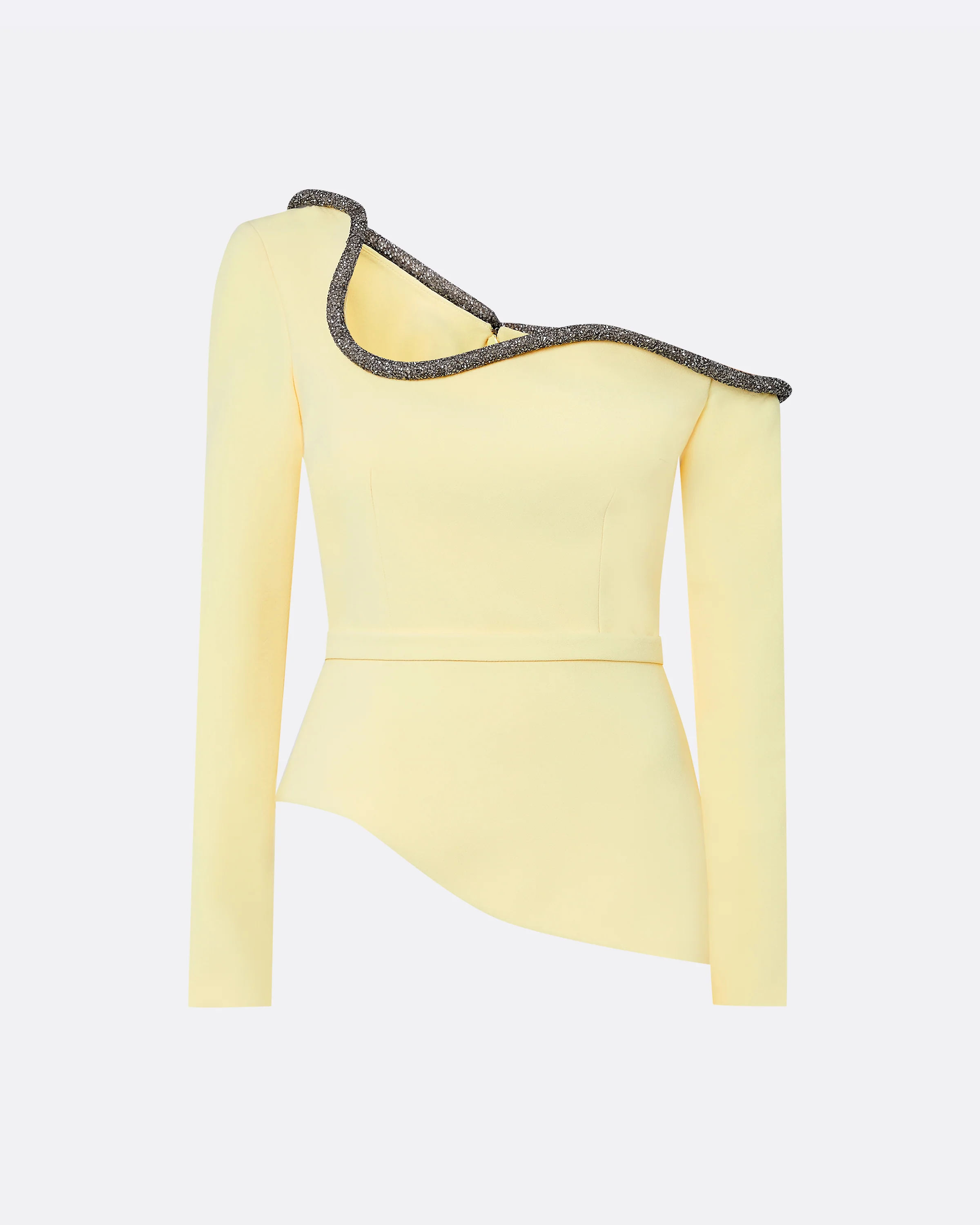 Aime Pale Yellow Top - Image 5