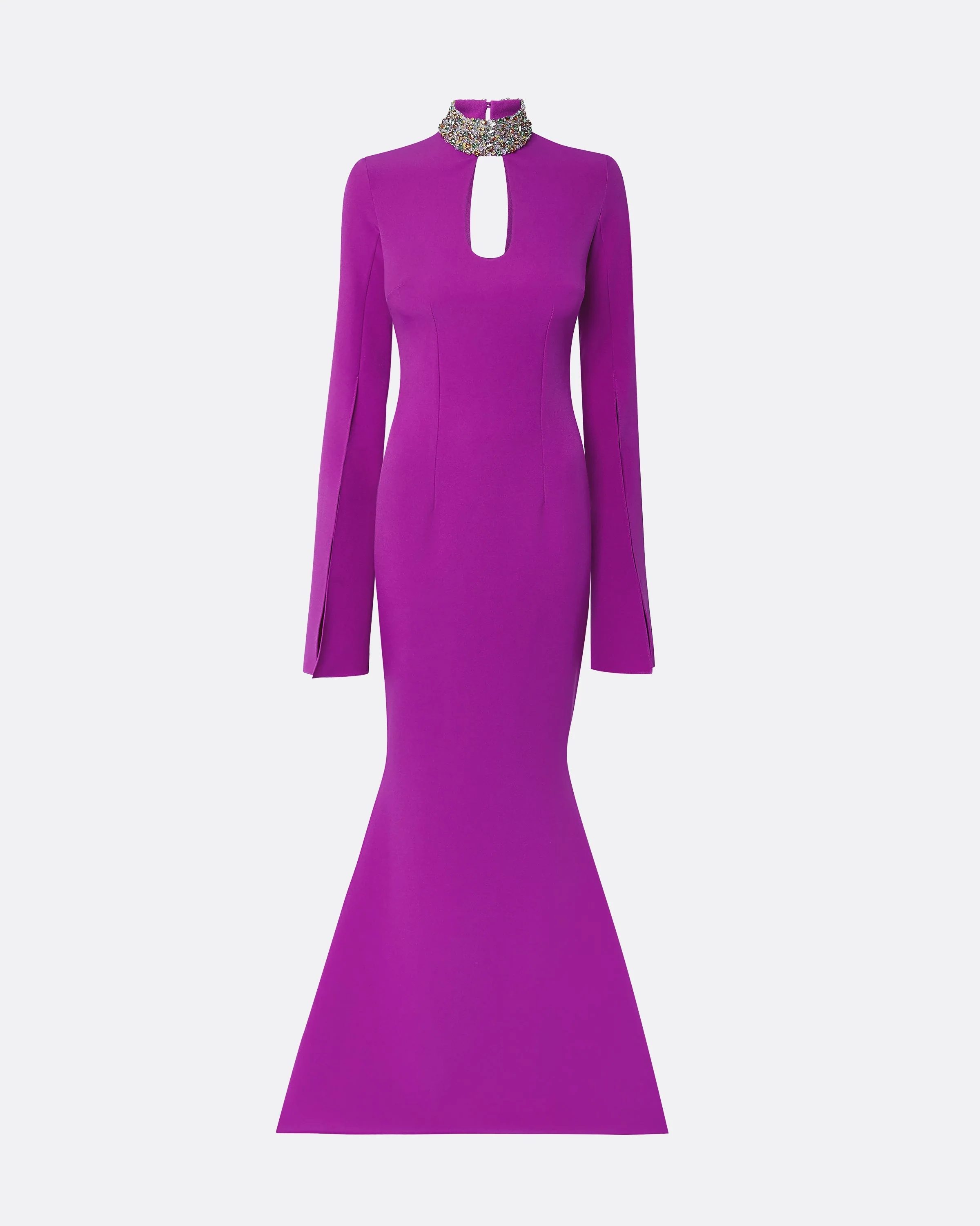 Anouk Magenta Long Dress - Image 5