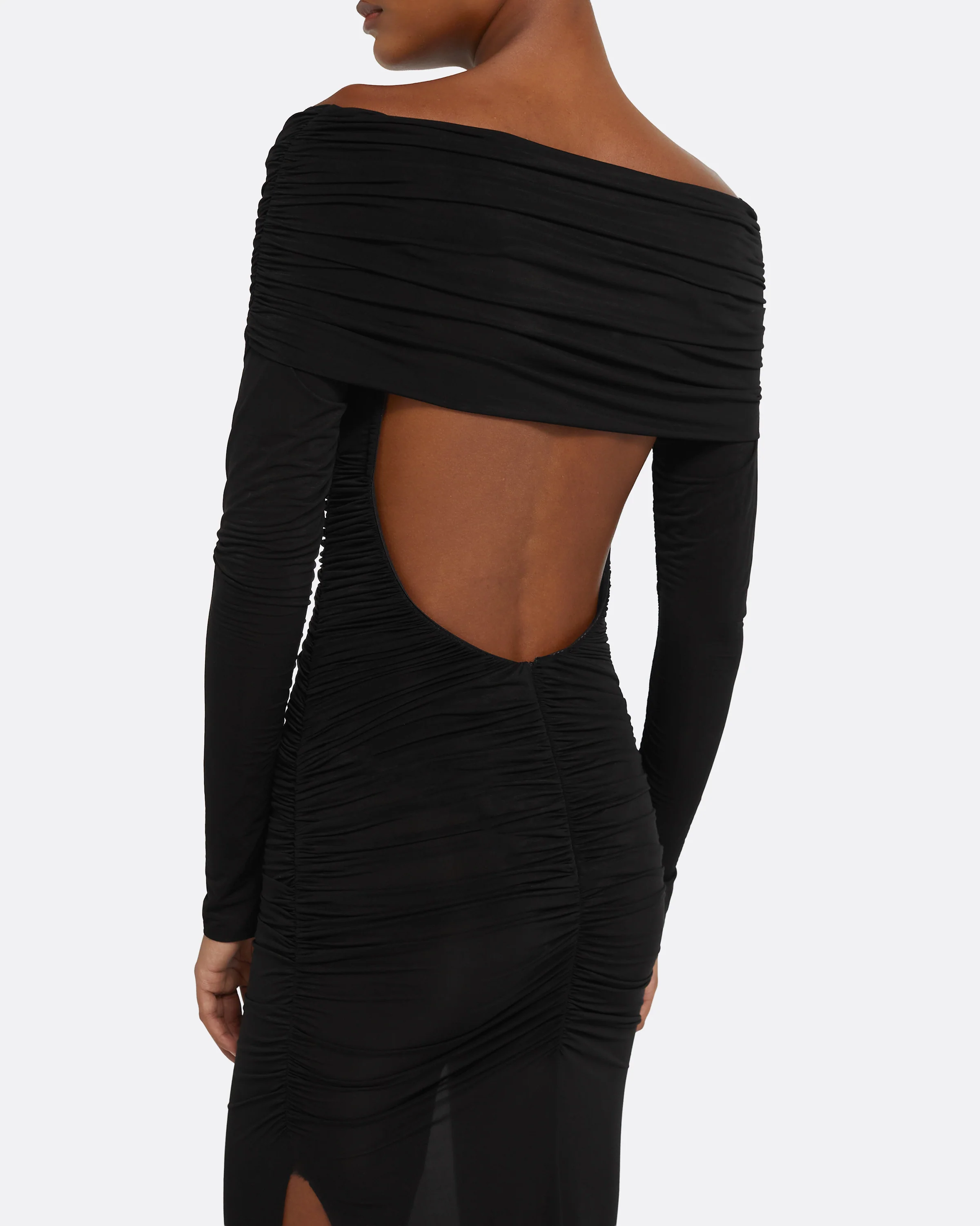 Ardyn Long Dress in Black - Image 4