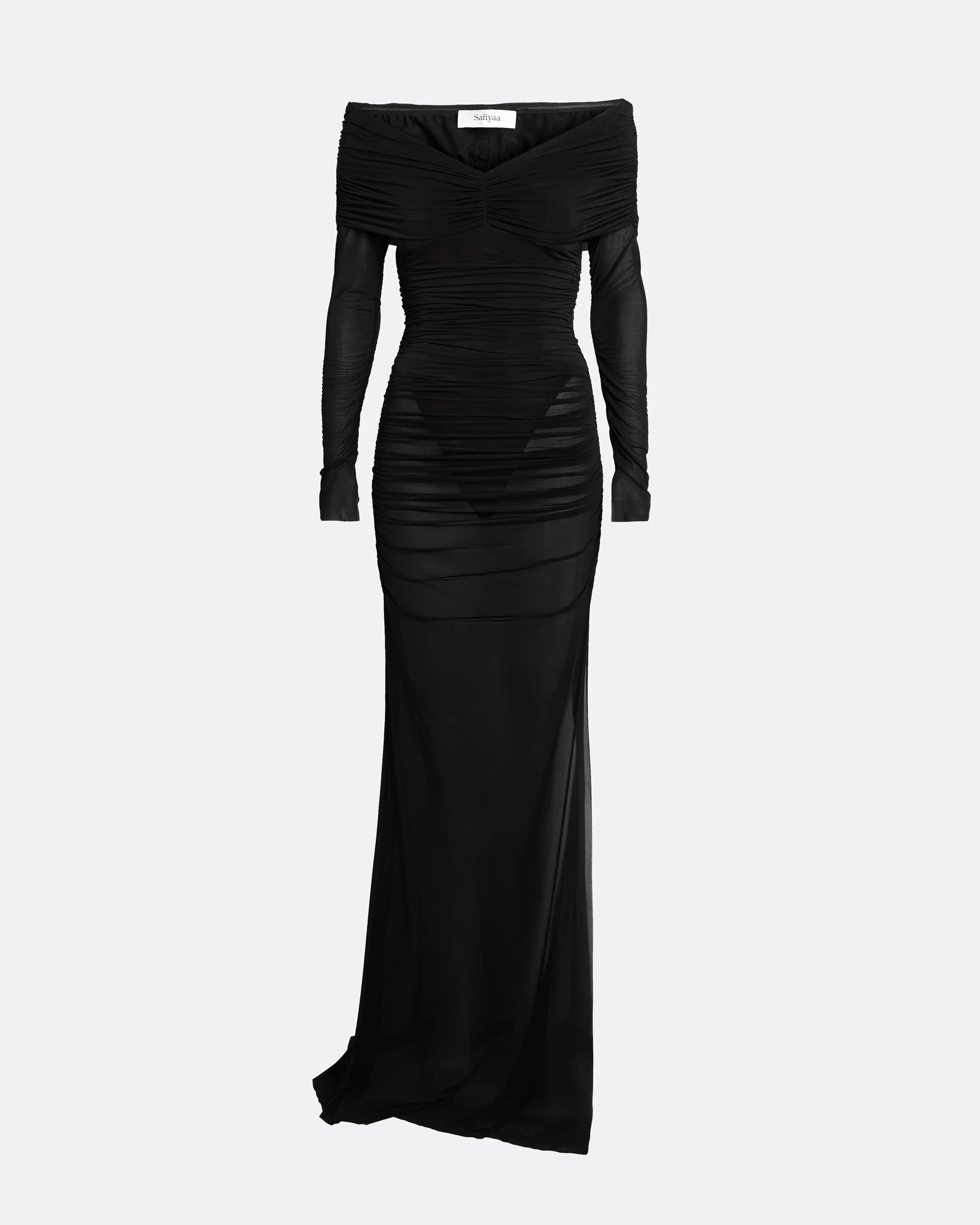 Ardyn Long Dress in Black - Image 6