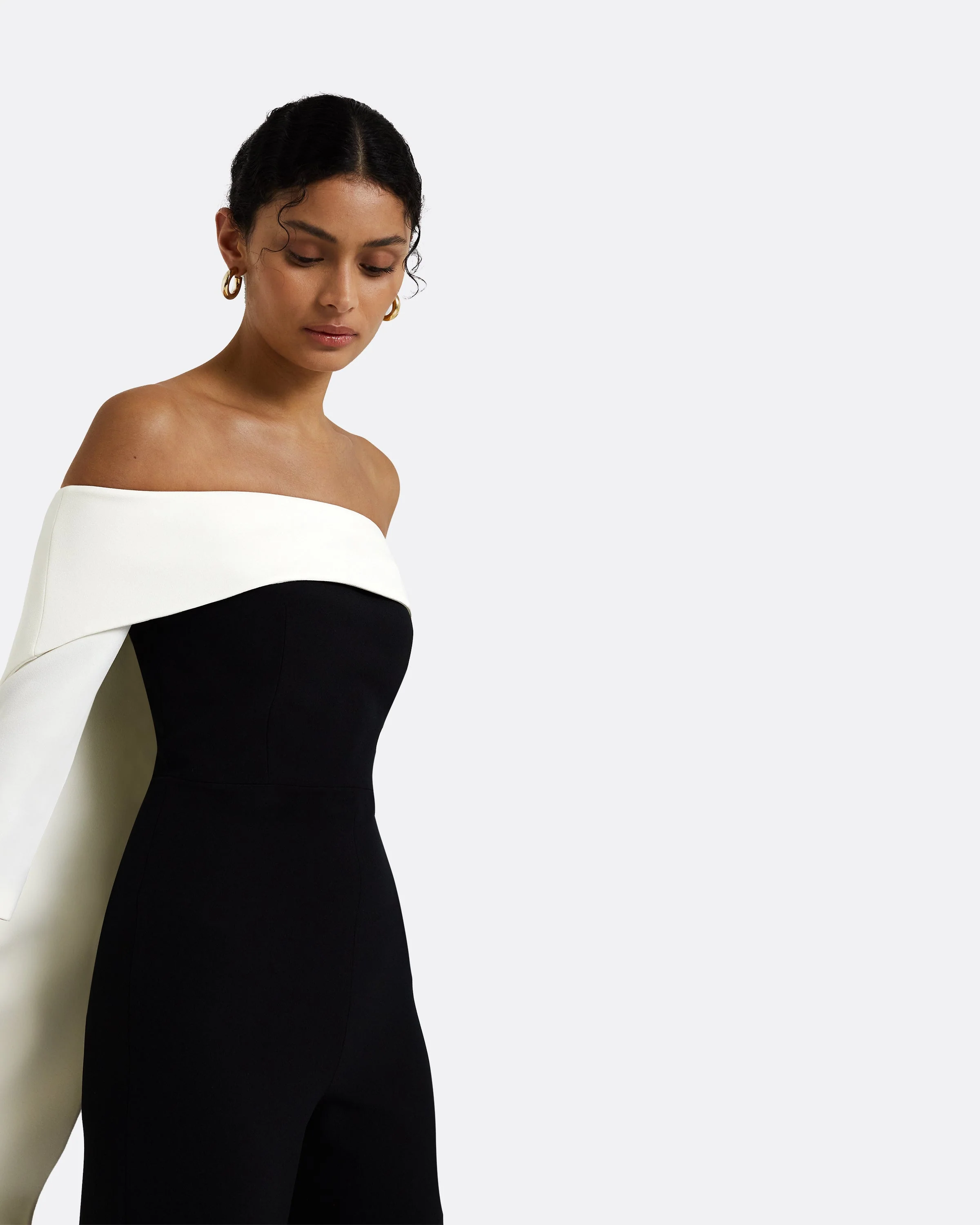 Bellara Ivory Harness & Black Takayama Jumpsuit - Image 3