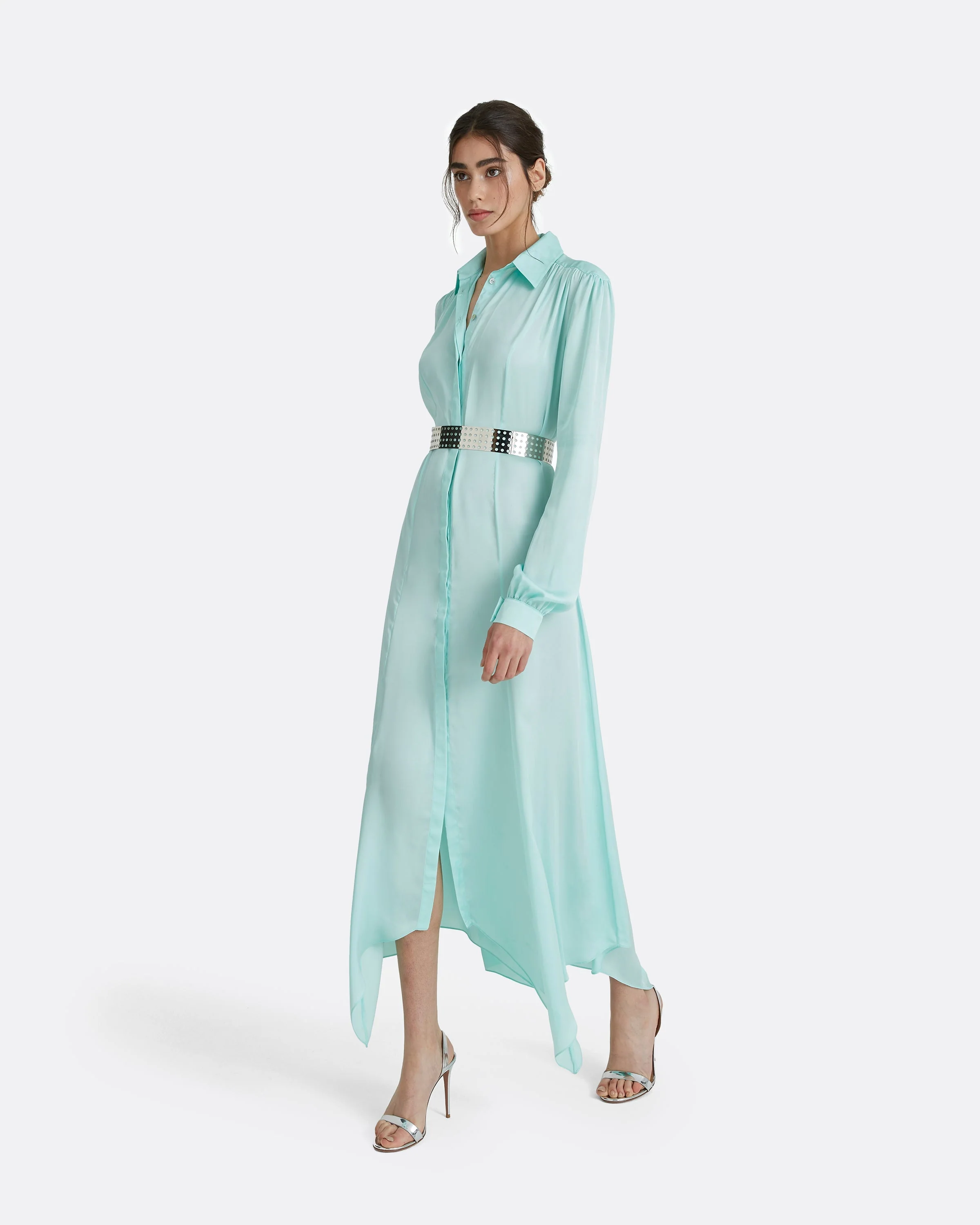 Clio Silver Metal Belt - Image 4