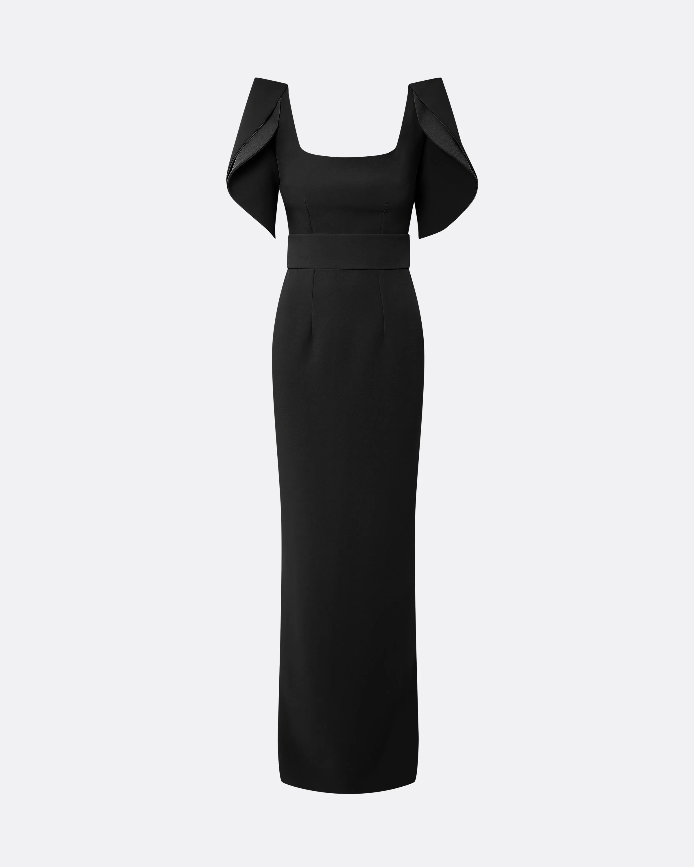 Dara Black Long Dress - Image 5