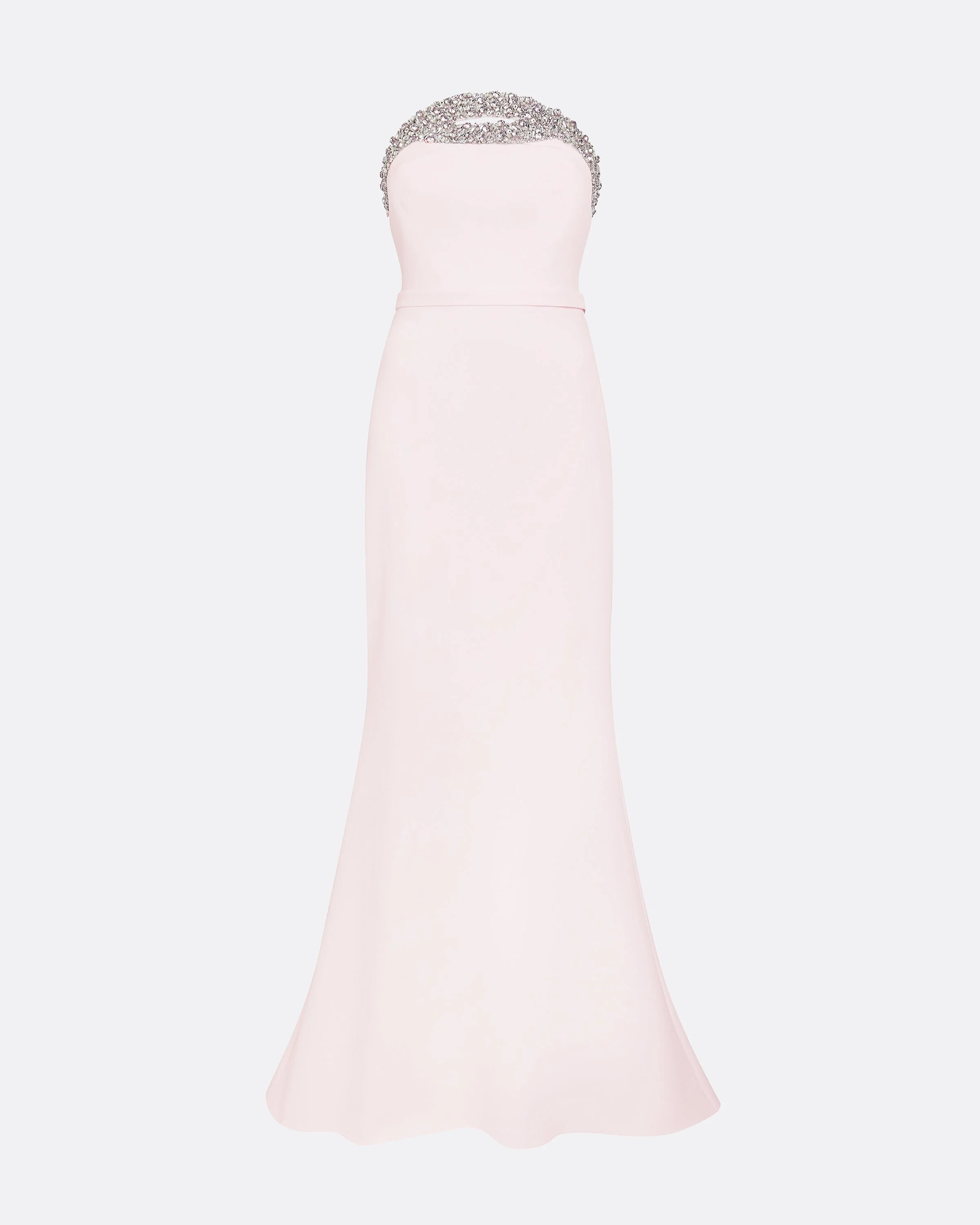 Donatella Barely Pink Long Dress - Image 5