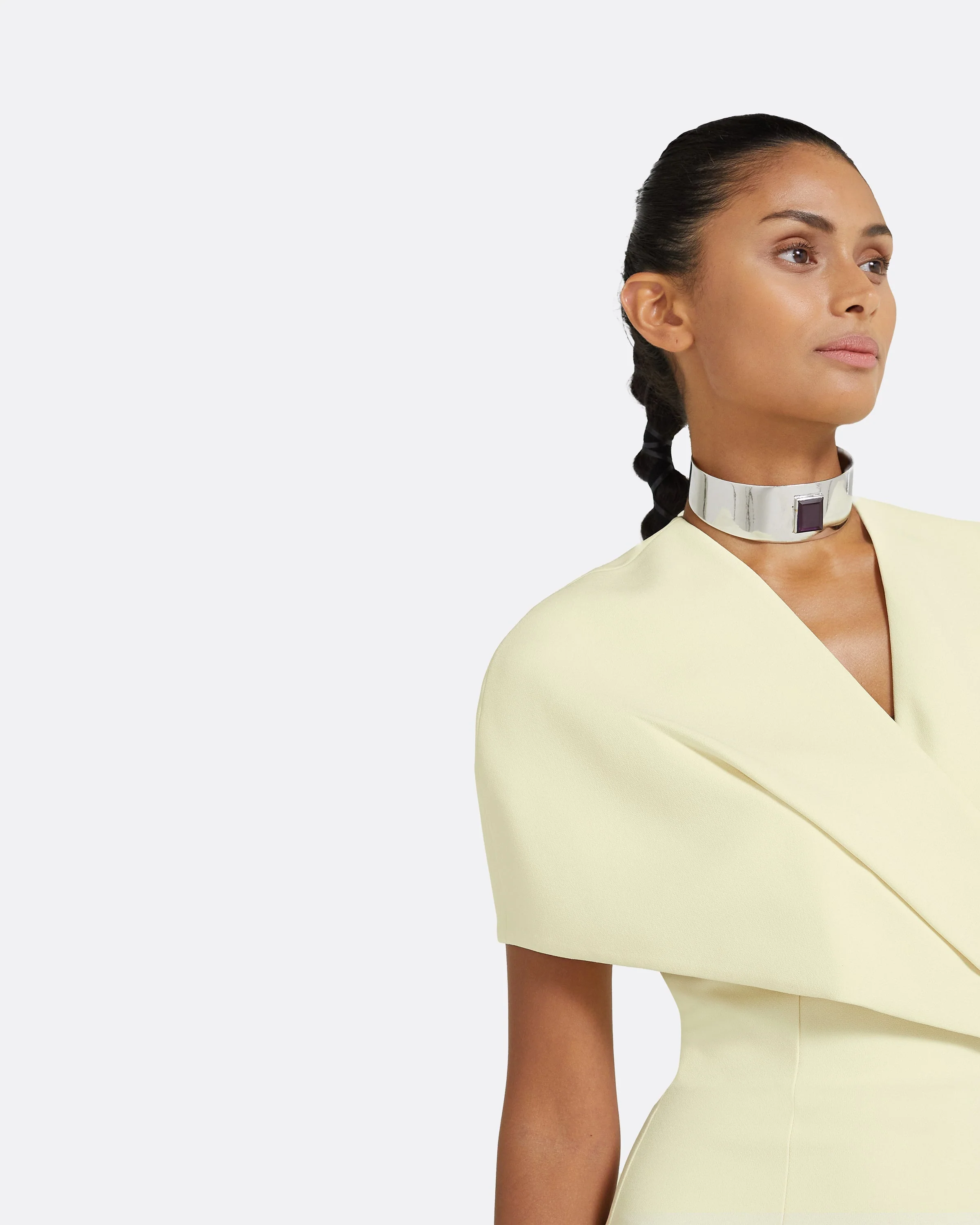 Flora Buttermilk Midi Dress - Image 3