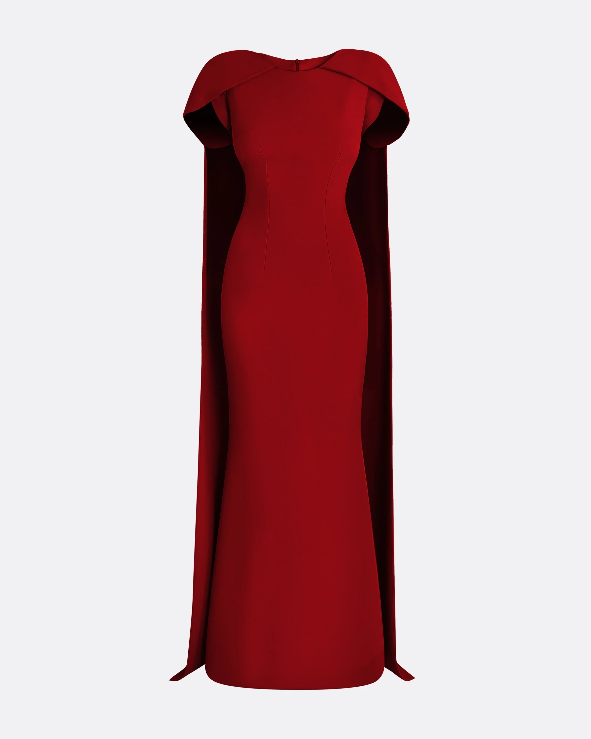 Ginkgo Azalea Red Dress - Image 5