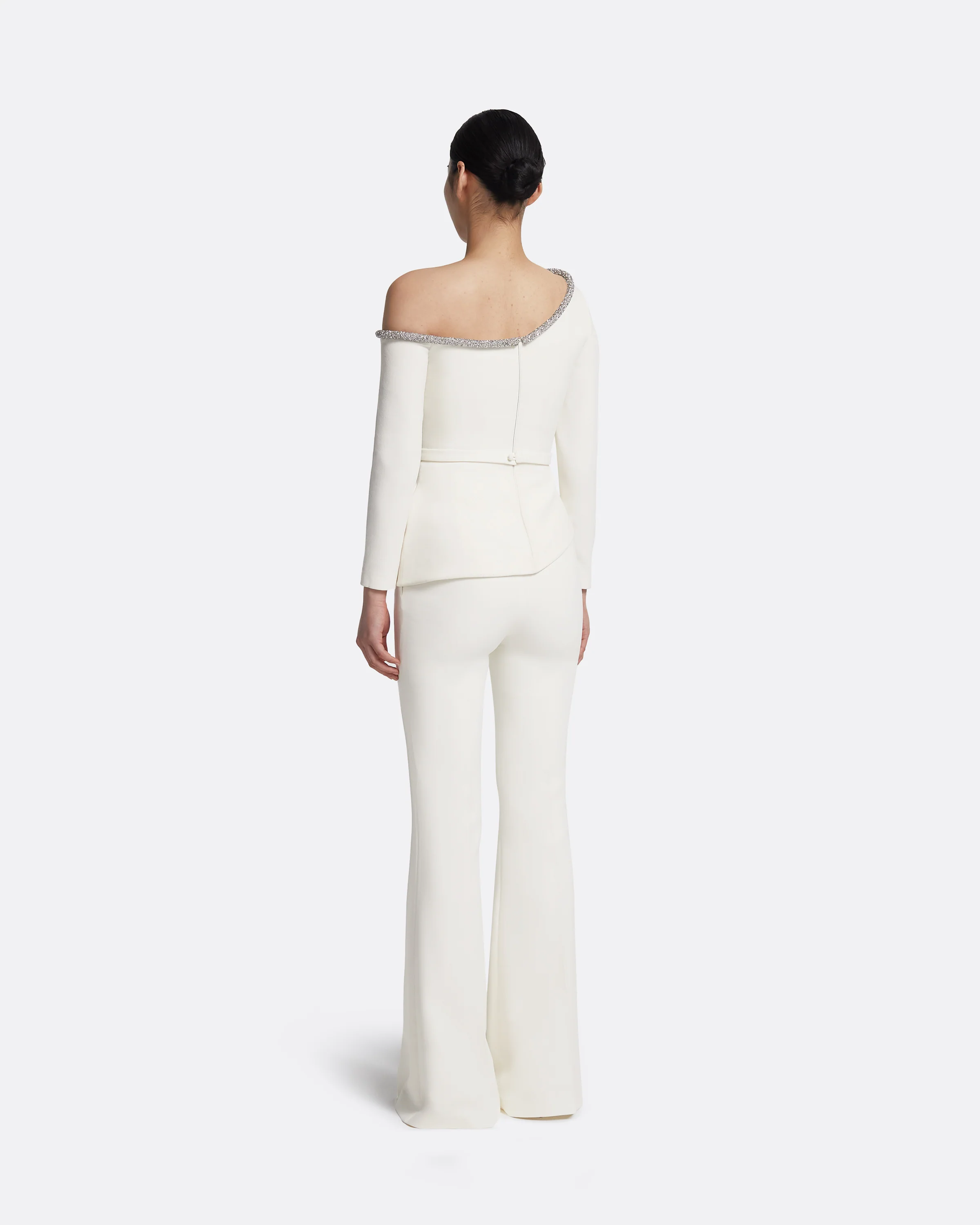 Halluana Ivory Trousers - Image 3