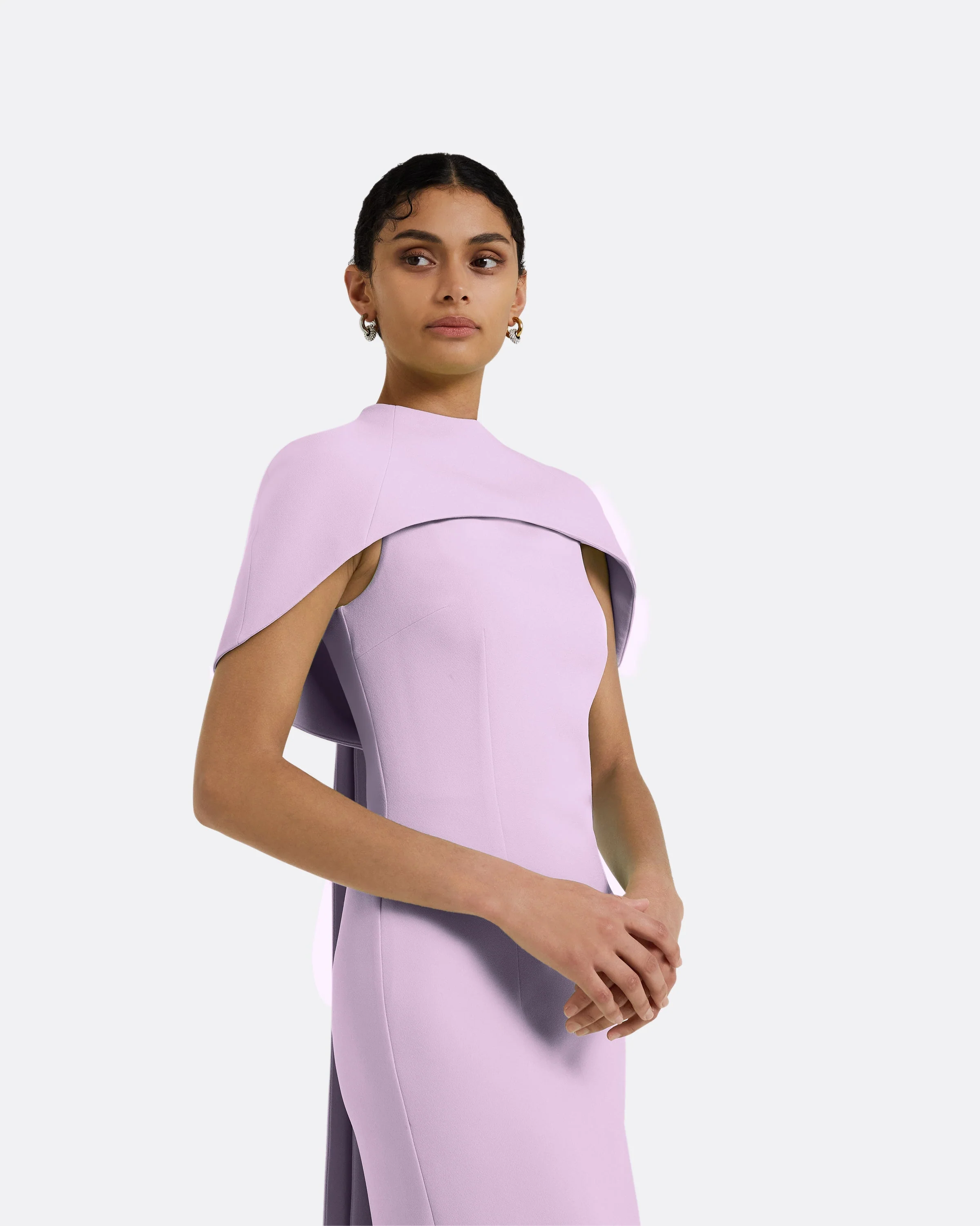 Kalika Lavender Long Dress - Image 3