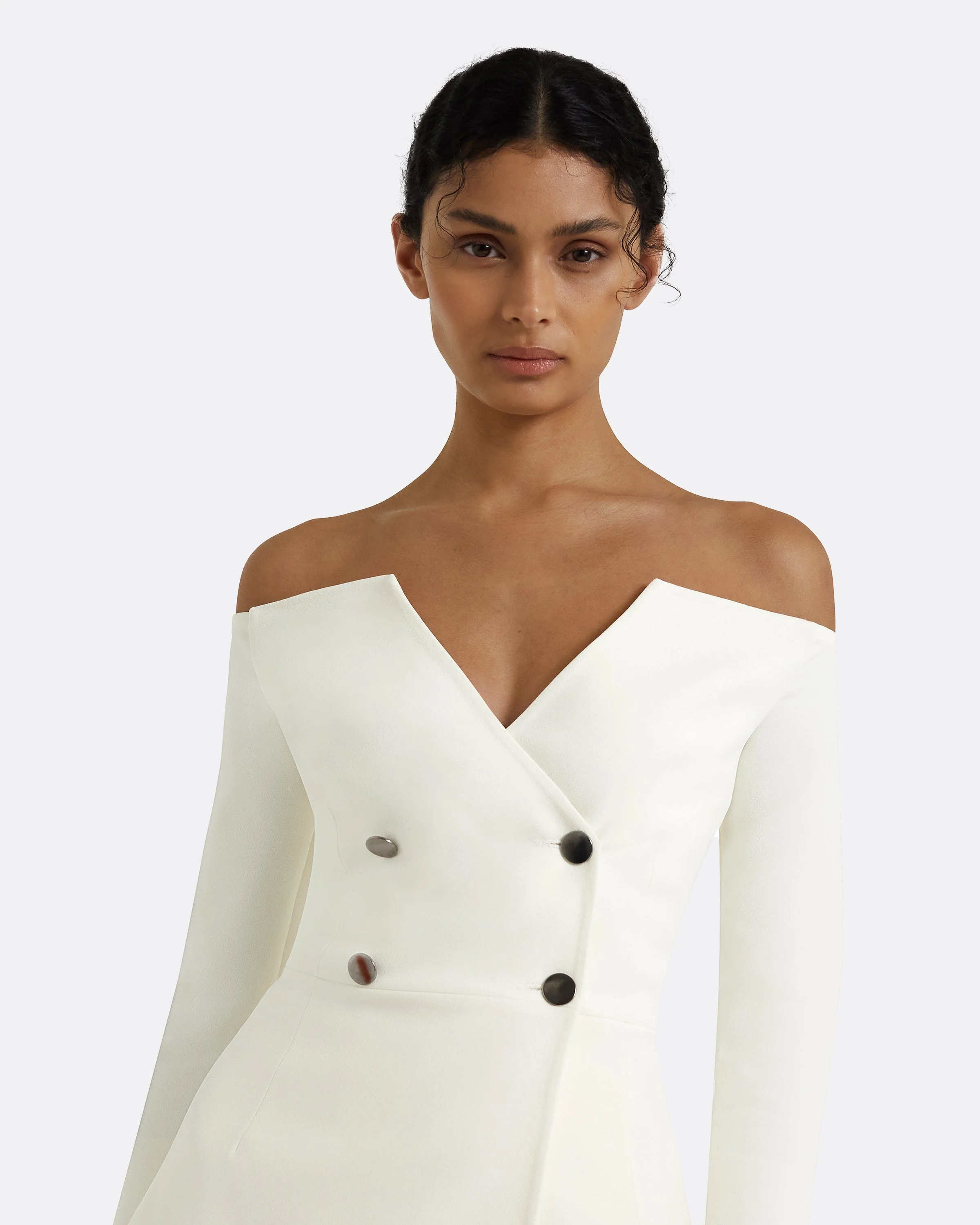 Kamile Ivory Jacket - Image 3
