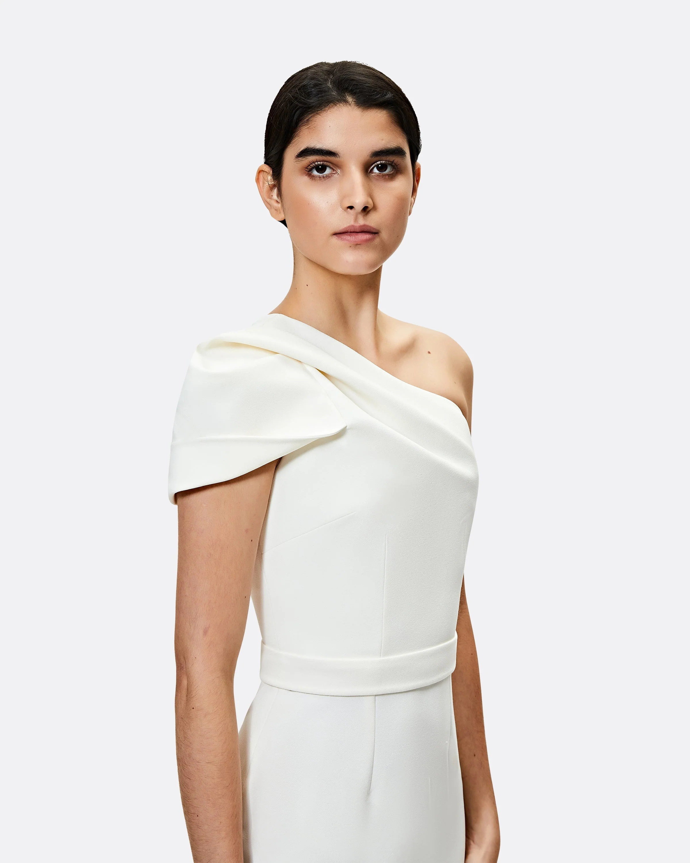 Kora Ivory Midi Dress - Image 4