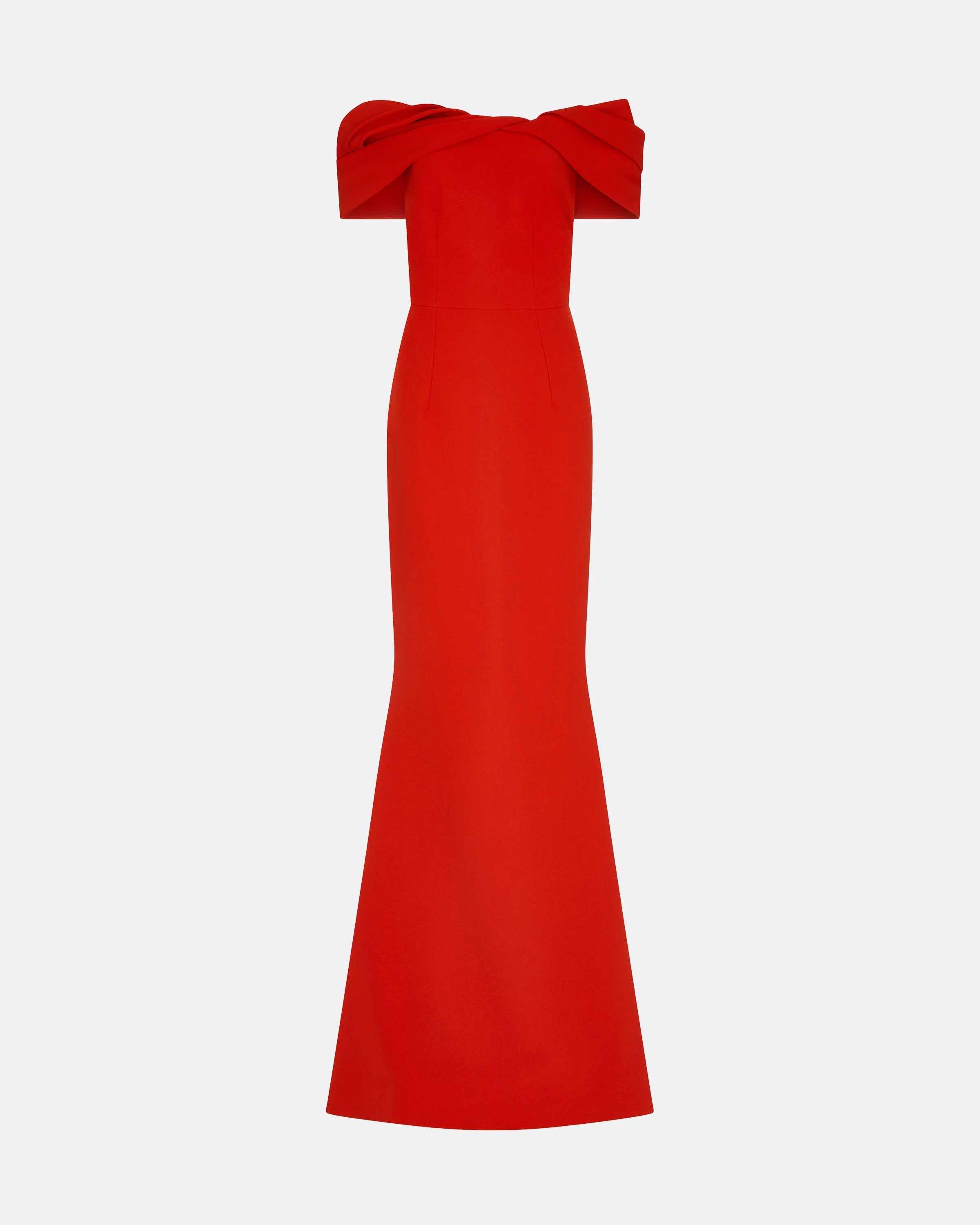 Rossa Dazzling Red Long Dress - Image 6