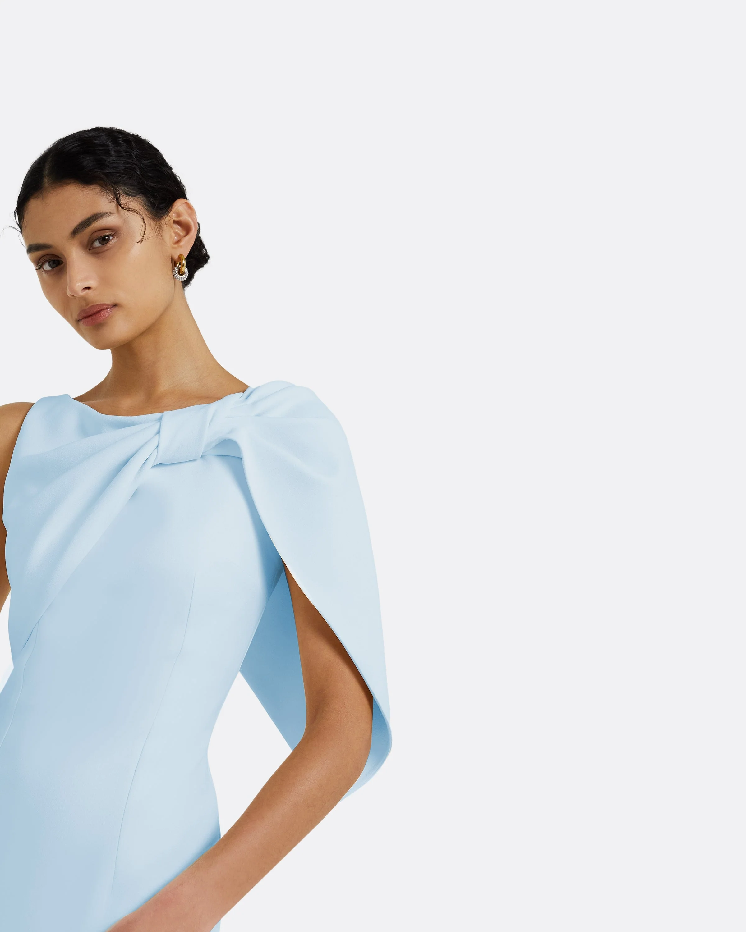 Serendipity Pale Blue Long Dress - Image 3