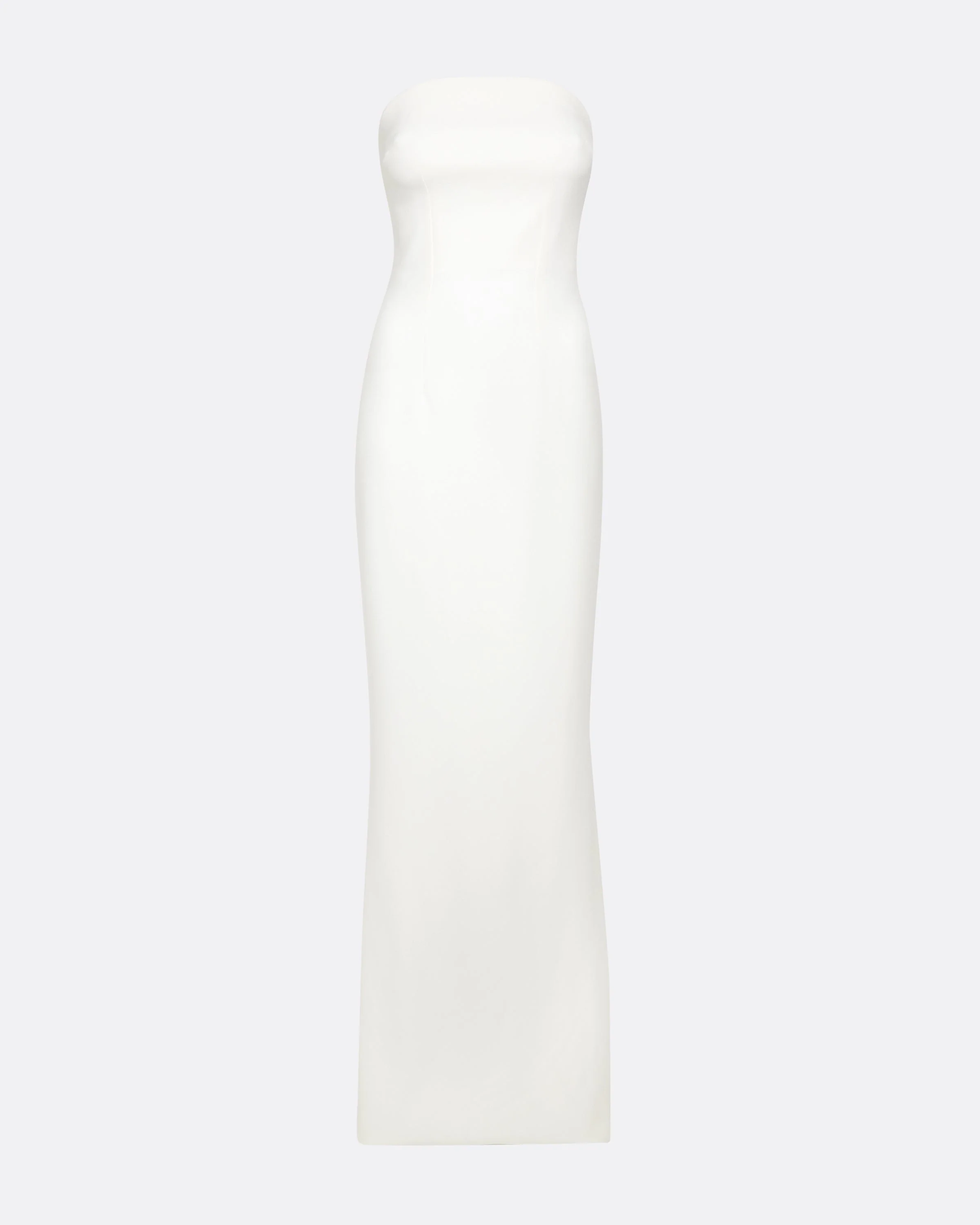 Soshin Ivory Strapless Dress - Image 5