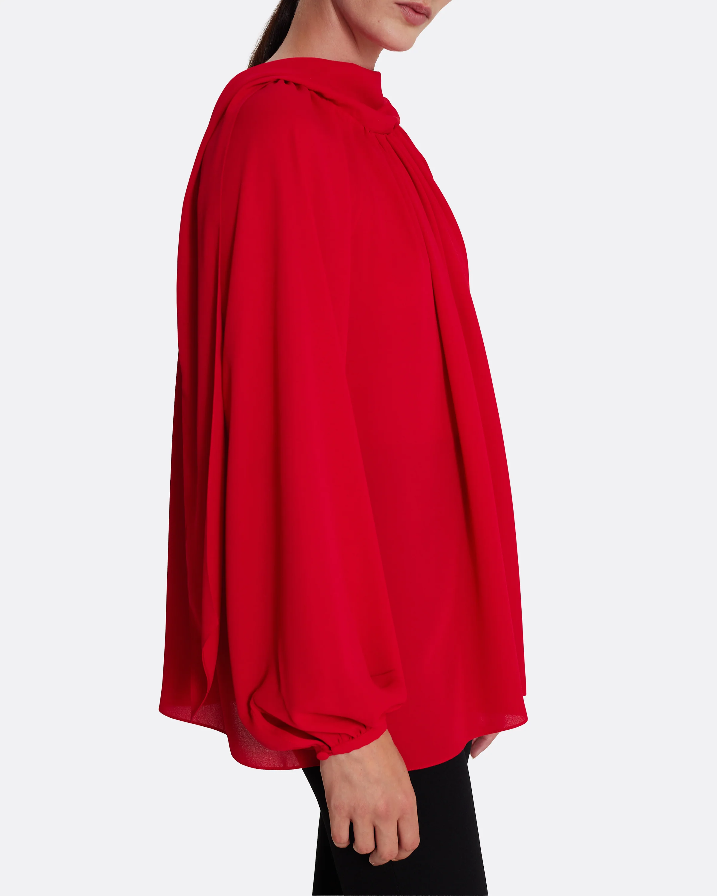 Tilde Top in Azalea Red - Image 4